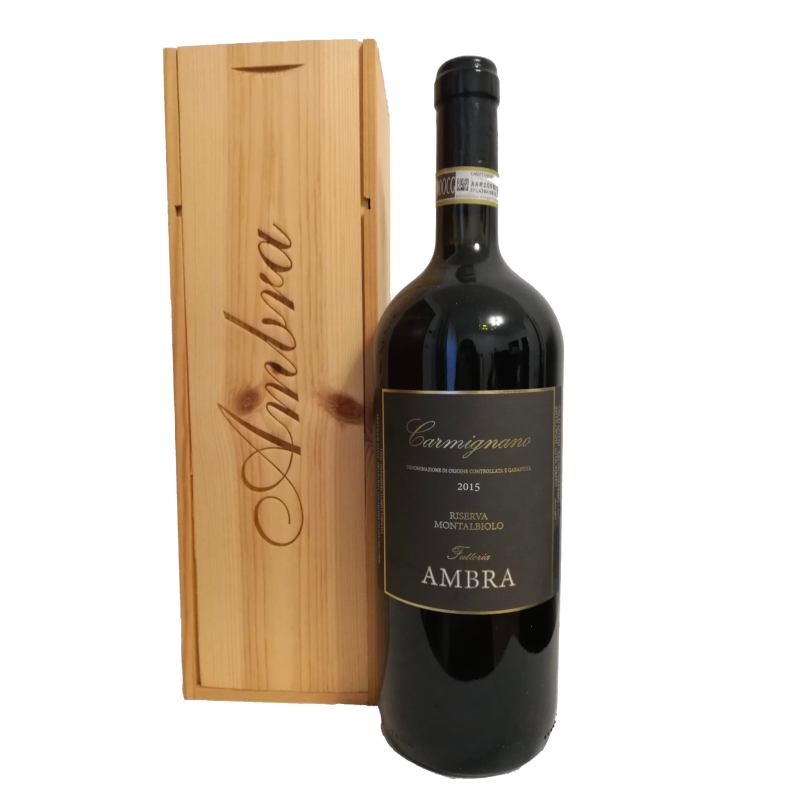 Carmignano Riserva 'Montalbiolo' DOCG 2015 - Fattoria Ambra Magnum in Casseta di Legno