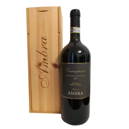 Carmignano Riserva 'Montalbiolo' DOCG 2015 - Fattoria Ambra Magnum in Casseta di Legno