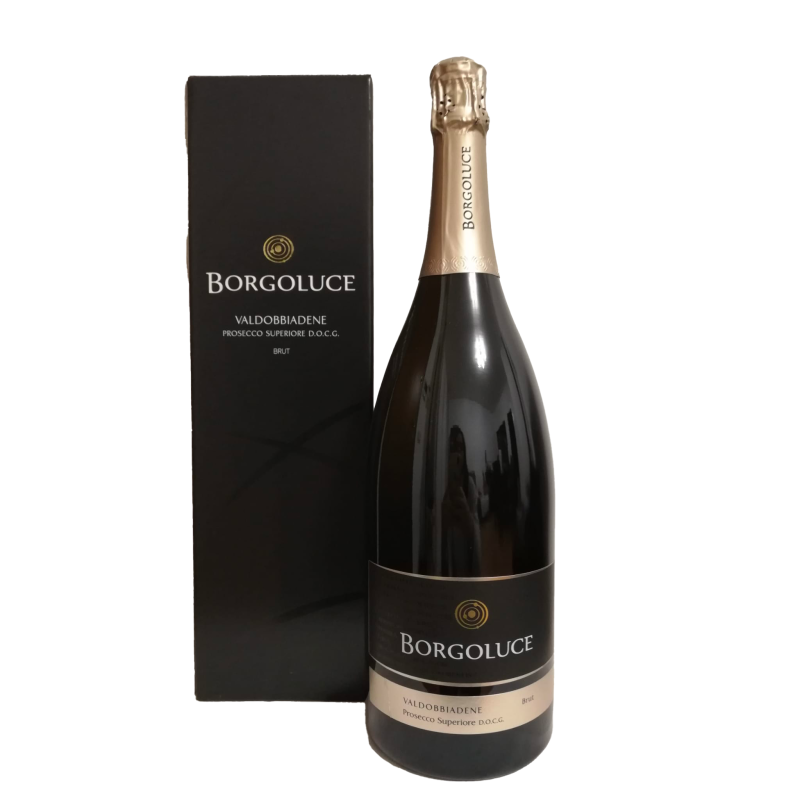 Valdobbiadene Prosecco Superiore Brut  DOCG - Borgoluce Magnum Astucciata