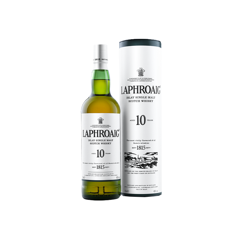 Laphroaig Islay Single Malt Scotch Whisky 10 Years