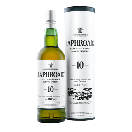Laphroaig Islay Single Malt Scotch Whisky 10 Years